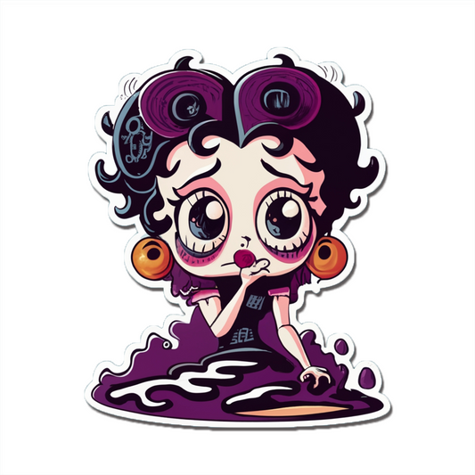 Spooky Betty- Sticker