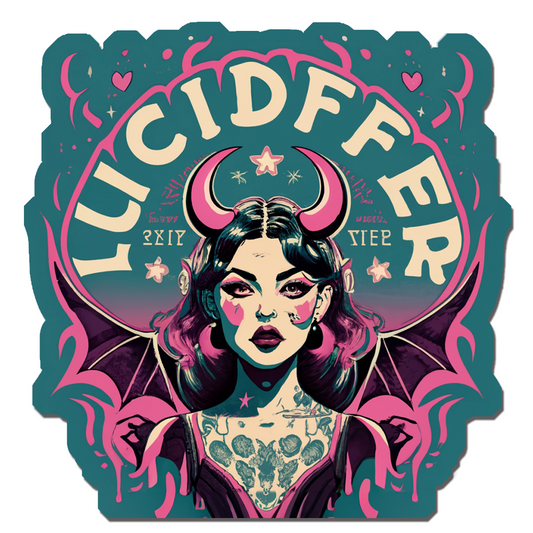 Lucidfer- Sticker